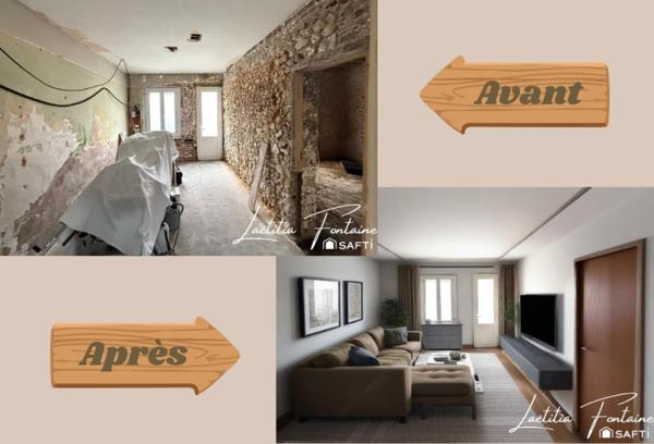 Maison de ville à Fécamp avec jardin de +300 m² !