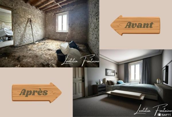 Maison de ville à Fécamp avec jardin de +300 m² !