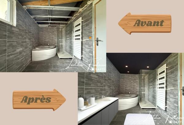 Maison de ville à Fécamp avec jardin de +300 m² !