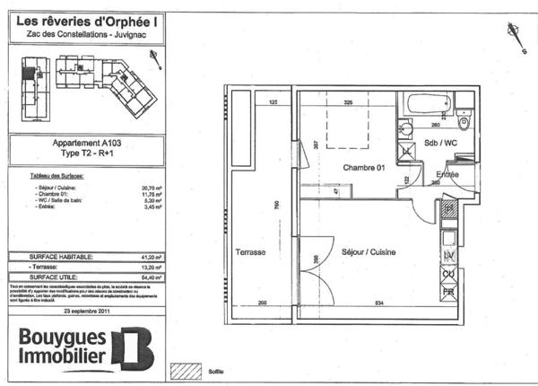 Appartement · Vente Juvignac (34990) 2 pièces · 41m²