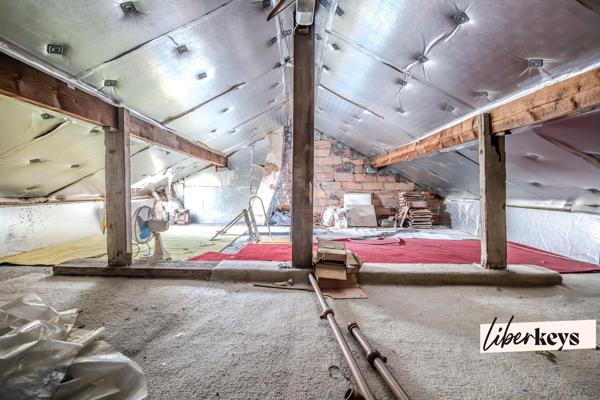 Maison de 3 pièces, jardin, sous-sol total et combles aménageables – Quartier des blanches (Houilles)