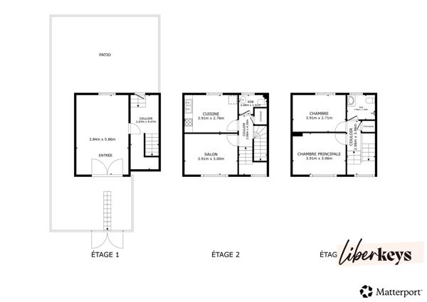 Maison de 3 pièces, jardin, sous-sol total et combles aménageables – Quartier des blanches (Houilles)