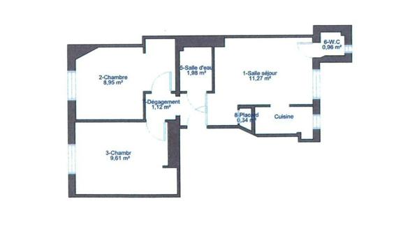 Appartement · Vente Paris (75014) 3 pièces · 37m²