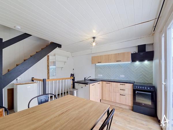 Petite maison de ville en triplex