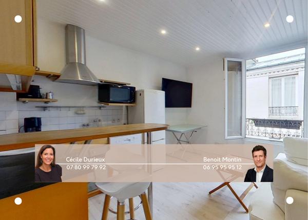 Appartement 2 pièces - 29 m² Exclusivité efficity