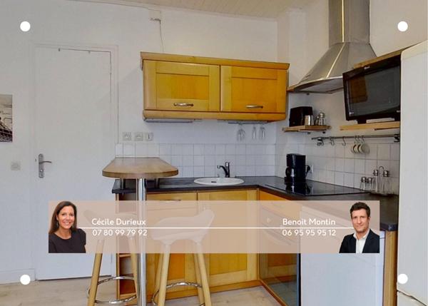 Appartement 2 pièces - 29 m² Exclusivité efficity