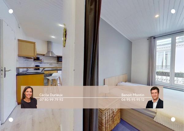 Appartement 2 pièces - 29 m² Exclusivité efficity