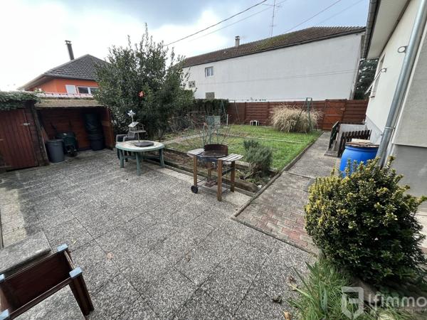 Maison plain pied 90m2 4,63a Sausheim