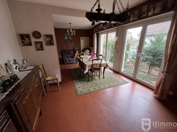 Maison plain pied 90m2 4,63a Sausheim