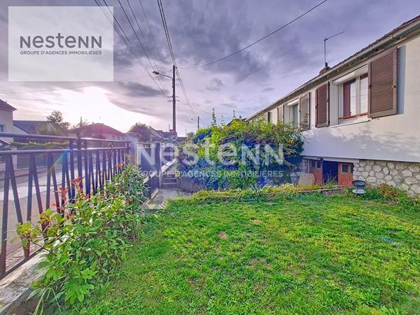 Saint Jean de la Ruelle - maison 2 chambres et 1 bureau - jardin - sous sol complet