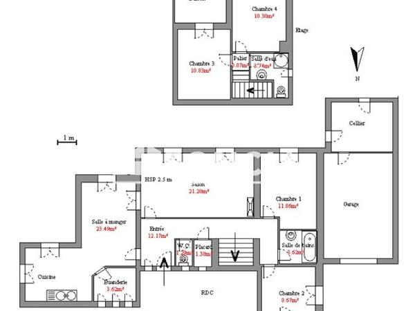 Location Maison 5 pièces 113.04 m² - 129 CHEMIN DE BONNEFONT Le Muy 83490