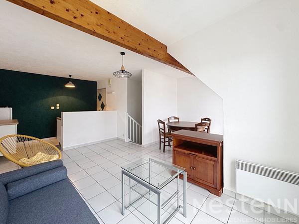 Appartement Type 2 ; 1 chambre, 1 balcon, 1 place privatice - 48 m2 HENNEBONT