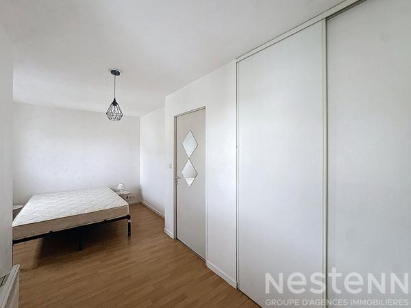 Appartement Type 2 ; 1 chambre, 1 balcon, 1 place privatice - 48 m2 HENNEBONT