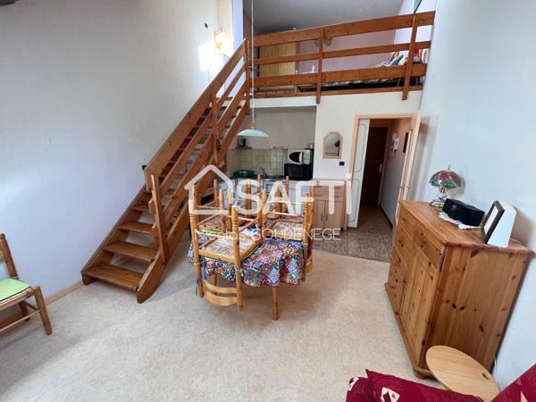 Grand T2 40m² avec parking et local