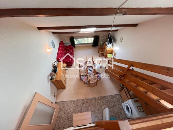 Grand T2 40m² avec parking et local