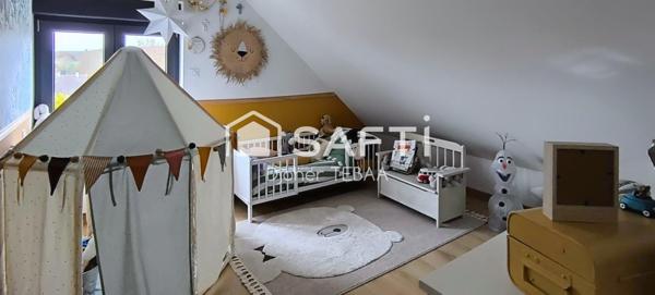 Maison familiale 6 pièces dont 3 chambres + bureau