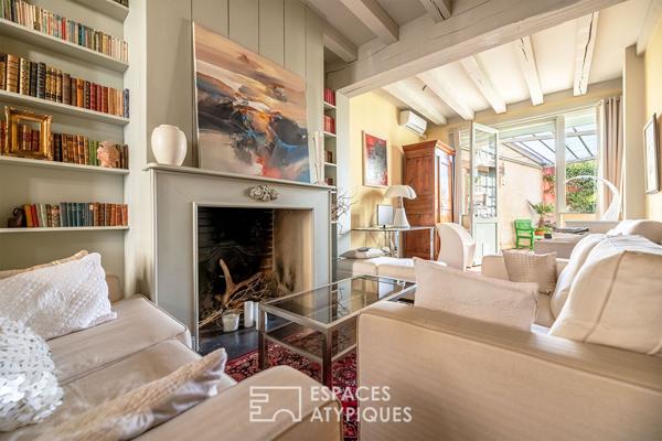 Maison de charme avec jardin , piscine et dépendance en coeur de ville