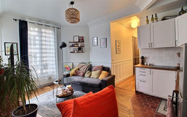 Appartement à vendre    3 pièces • 58,80 m2 Clichy