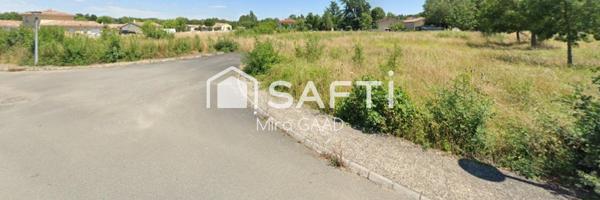 Terrain viabilisé 3900 m2 centre Graulhet