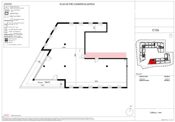 Murs commerciaux  à vendre 105 m² Jacou
