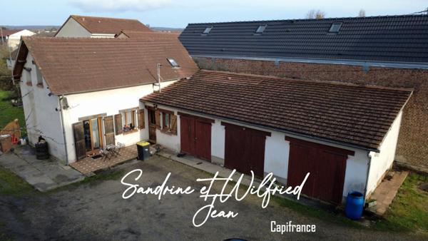 AUBEVOYE (27) - Maison 252m² + 2 maisons louées, 4 garages et dépendances