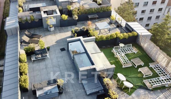 Duplex en dernier étage avec Rooftop