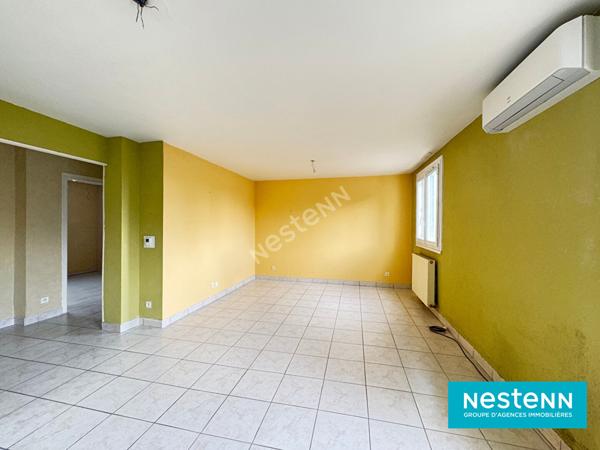 Appartement de type 2 de 52,43m2 possibilité T3 avec balcon situé à Villeurbanne secteur Château-Gaillard