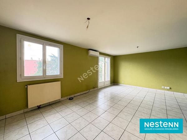 Appartement de type 2 de 52,43m2 possibilité T3 avec balcon situé à Villeurbanne secteur Château-Gaillard