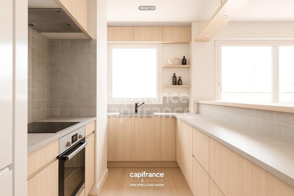 UN DERNIER ÉTAGE LUMINEUX AVEC GRANDE TERRASSE