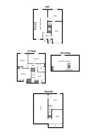 Maison 5 pièces - 91 m² Exclusivité efficity
