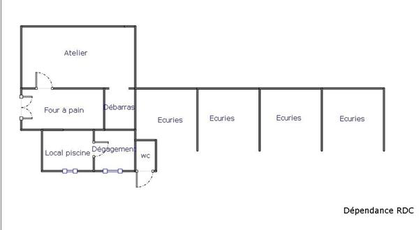 Maison, Gilly Sur Isère 15 pièces  353 m2 + dépendance de 200 m²
