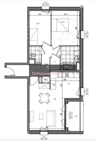 Appartement à vendre 3 pièces de 68 m²