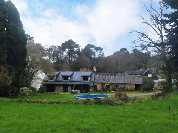 Jolie longère en campagne avec terrain de 8000m²