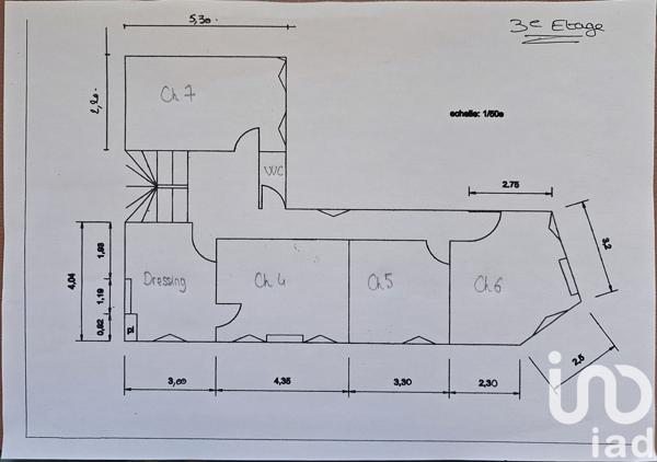 Immeuble à vendre 300 m² Lalouvesc