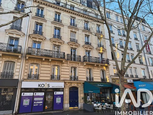 Appartement à vendre 2 pièces 19,76 m² Paris 14