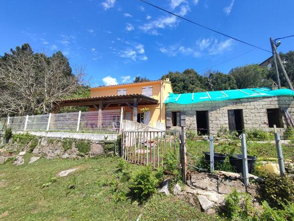 Maison - Porto Vecchio l'Ospédale - 4 chambres - 89 m² habitables - Vue mer