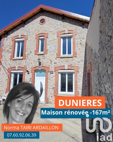 Maison à vendre 8 pièces 167 m² Dunières