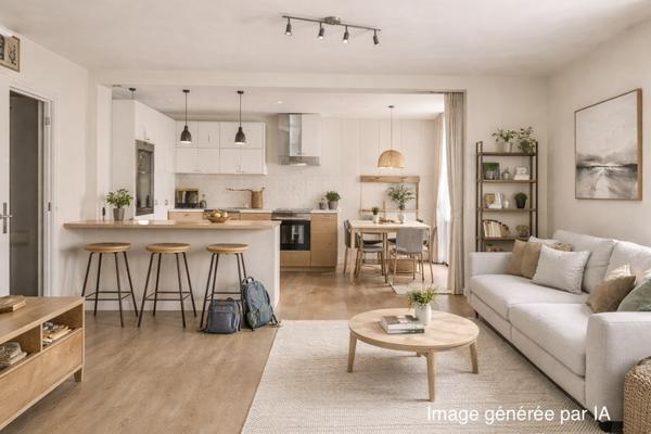 Tain-l'Hermitage (26600) Appartement T4 env. 100 m² + terrasse/véranda + jardin + 2 parkings - Chemin des Dionnières, Tain-l’Hermitage