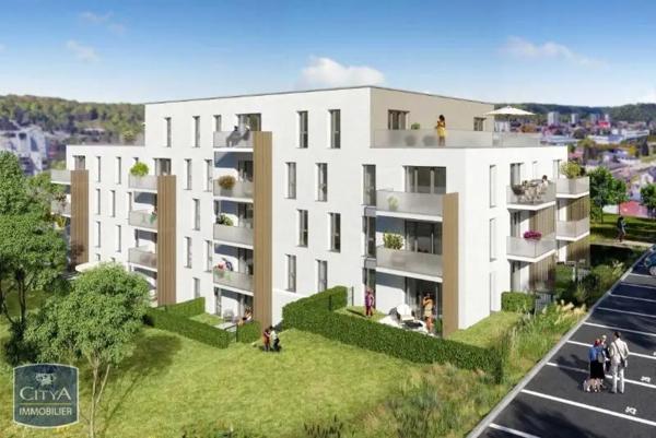 Appartement à louer 3 pièces 62.91m² Maromme (76150)