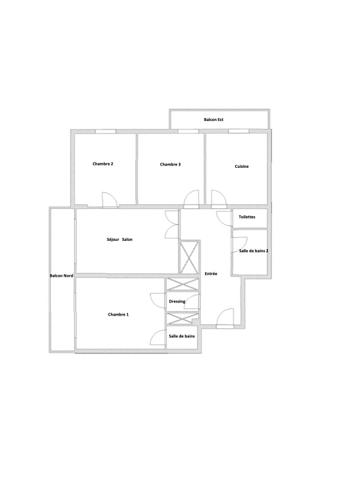 Appartement à vendre 4 pièces 88 m² Saint-Nazaire
