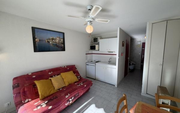 Vente Studio Cabine en rez de jardin + Parking Le grau-du-roi