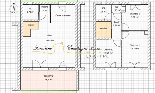 VILLA T4 avec Garage et Carport secteur calme résidentiel proche commerces