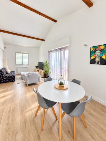 Appartement au dernier étage vue Rhune et au calme