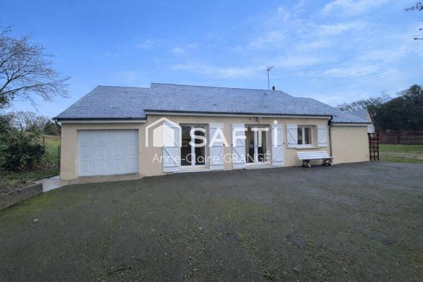 BIEN RARE À SILLÉ-LE-GUILLAUME – MAISON DE PLAIN-PIED CLÉ EN MAIN