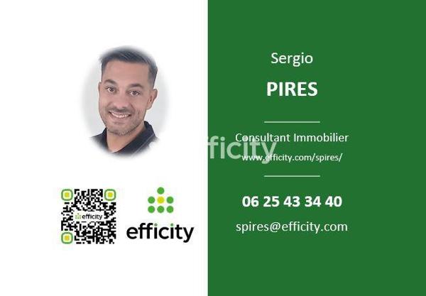 Appartement 2 pièces - 38 m² Exclusivité efficity