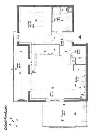 Appartement F2 à vendre  2 pièces - 48,53 m 2   EPERNON  - 28