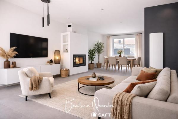 Maison familiale rénovée - quartier pavillonnaire