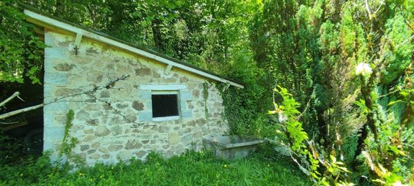 MAISON FAMILIALE EN PIERRES + DÉPENDANCES + PARCELLE BOISÉE