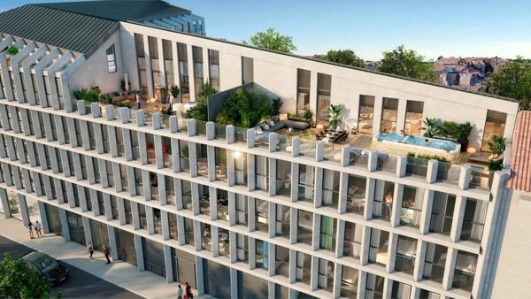Exceptionnel T3 neuf de 67m² avec terrasse et parking en plein coeur de Bordeaux