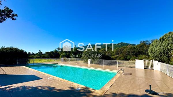 Villa T3 avec jardin, copropriété avec Piscine
